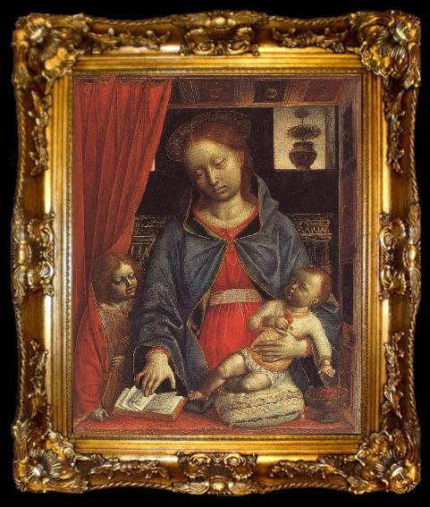 framed  FOPPA, Vincenzo Madonna and Child with an Angel, ta009-2